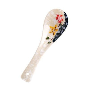 Japanese ceramic spoon