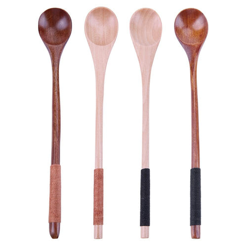 Wooden spoon large ladle