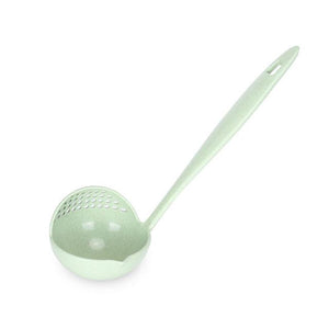 Multi-function long handle swan soup spoon