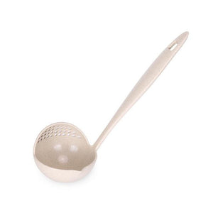 Multi-function long handle swan soup spoon