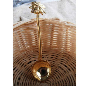 Vintage coconut spoon